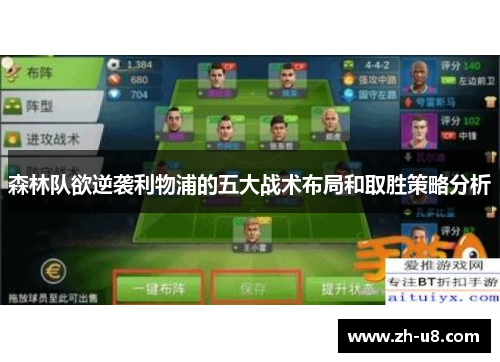 森林队欲逆袭利物浦的五大战术布局和取胜策略分析